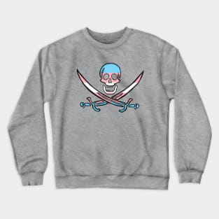 Transgender Pirate Pride Crewneck Sweatshirt